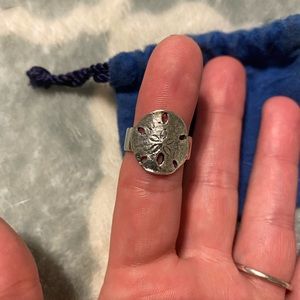 Sand Dollar Mignon Faget ring